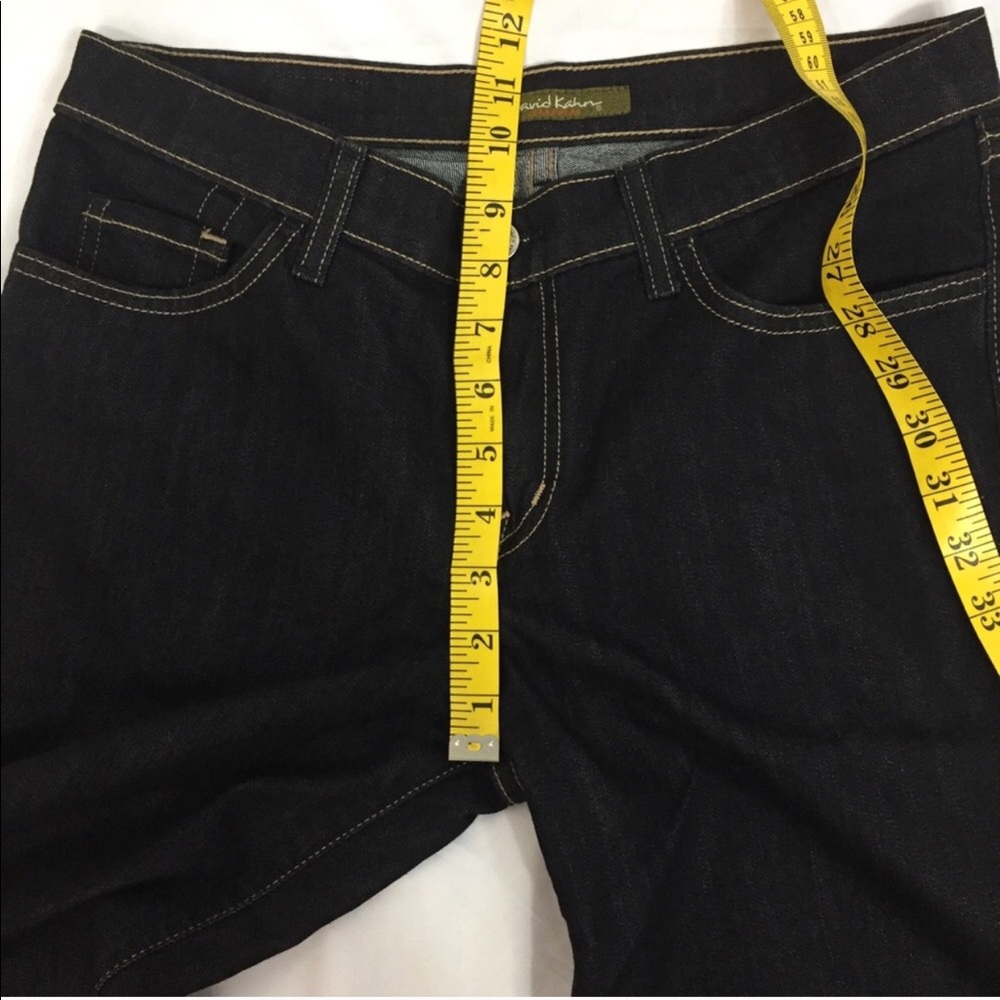 David Kahn Dark Jeans Size 28P S59 - Picture 6 of 8
